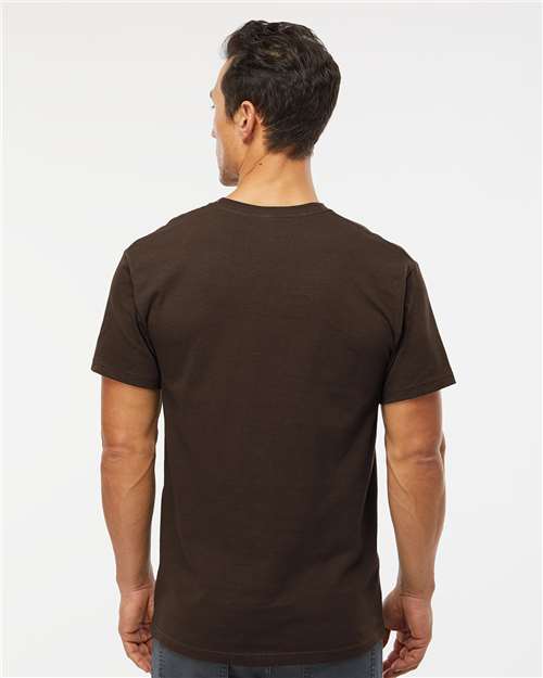 Men's Gold Soft Touch T-Shirt - Chocolate