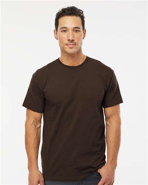 Men's Gold Soft Touch T-Shirt - Chocolate