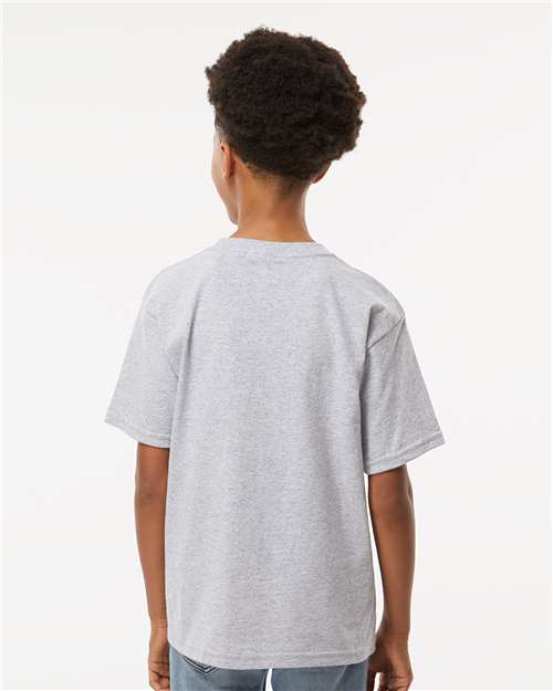 Youth Gold Soft Touch T-Shirt - Athletic Grey