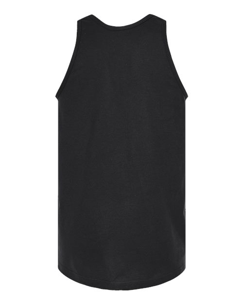 Unisex Fine Jersey Tank Top - Black