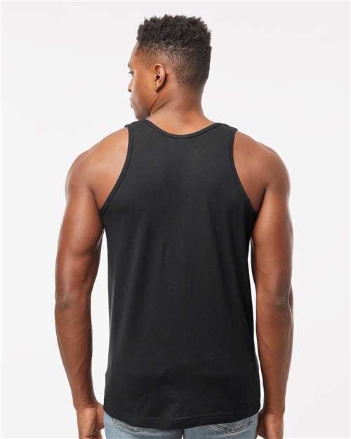 Unisex Fine Jersey Tank Top - Black