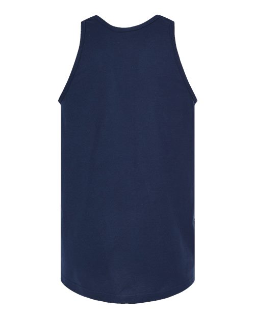 Unisex Fine Jersey Tank Top - Navy