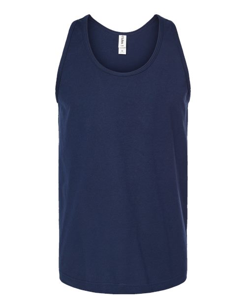 Unisex Fine Jersey Tank Top - Navy