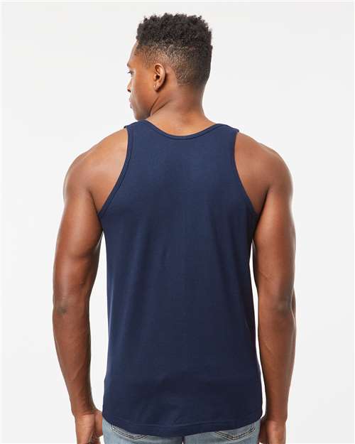 Unisex Fine Jersey Tank Top - Navy