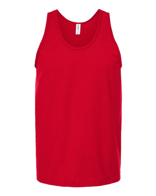 Unisex Fine Jersey Tank Top - Red