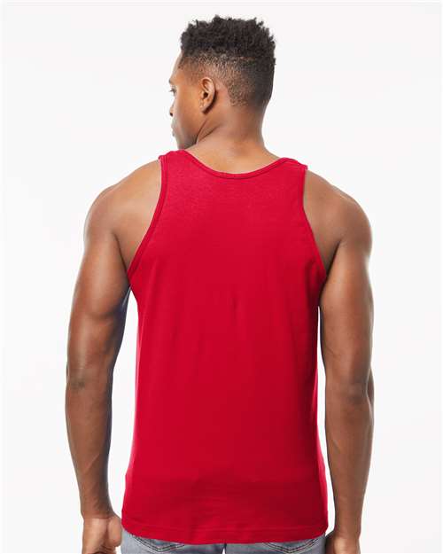 Unisex Fine Jersey Tank Top - Red