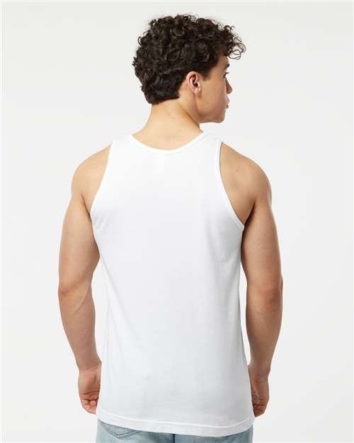 Unisex Fine Jersey Tank Top - White