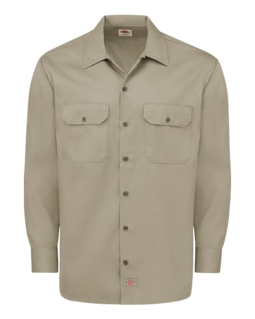 Men's Long Sleeve Work Shirt - Desert Sand