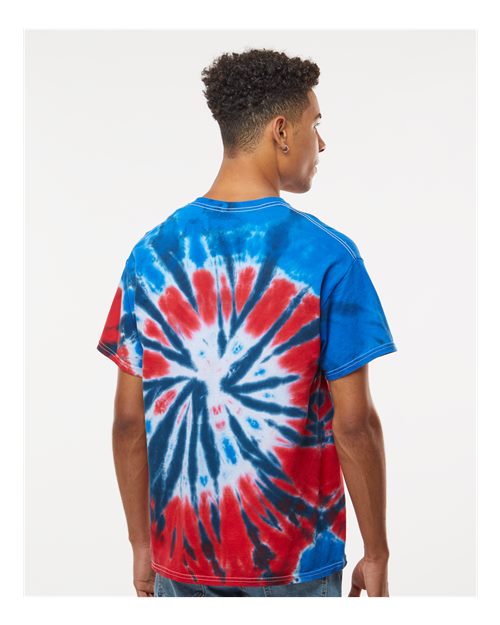 Unisex Multi-Color Tie-Dyed T-Shirt - Independence