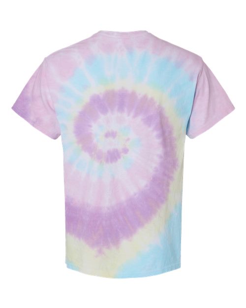 Unisex Multi-Color Tie-Dyed T-Shirt - Jellybean