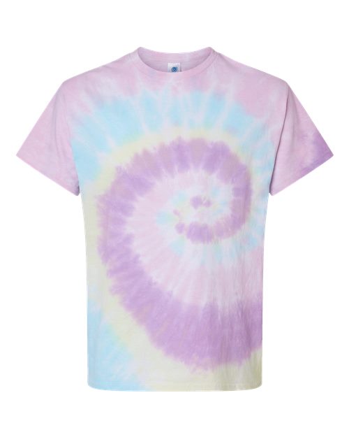 Unisex Multi-Color Tie-Dyed T-Shirt - Jellybean
