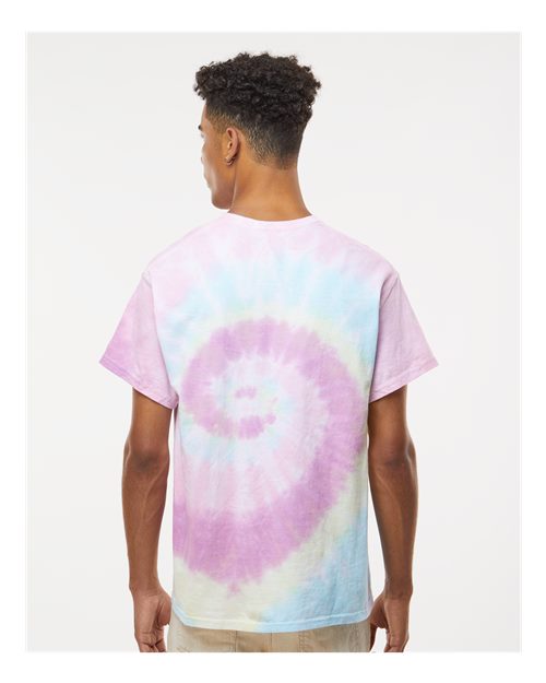 Unisex Multi-Color Tie-Dyed T-Shirt - Jellybean