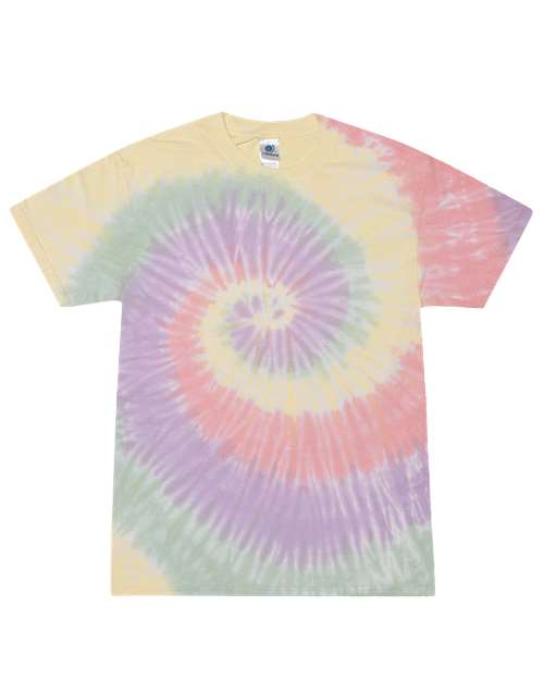 Unisex Multi-Color Tie-Dyed T-Shirt - Zen Rainbow