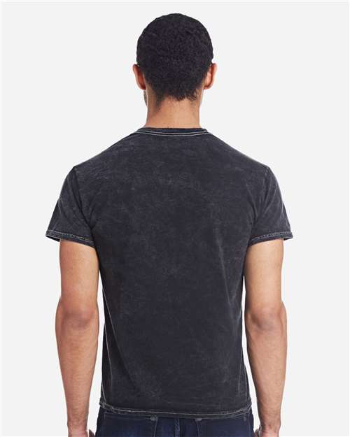 Unisex Mineral Wash T-Shirt - Mineral Black