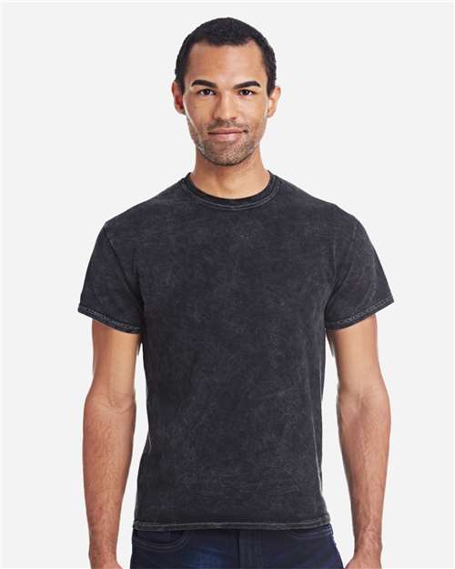 Unisex Mineral Wash T-Shirt - Mineral Black