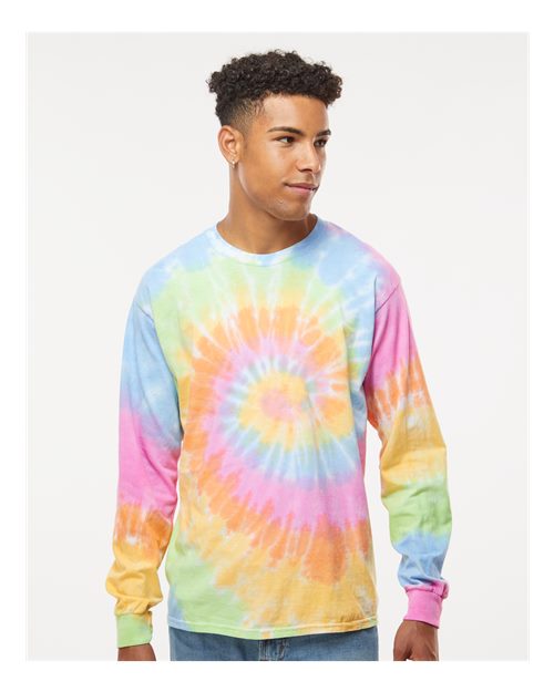Unisex Tie-Dyed Long Sleeve T-Shirt - Eternity