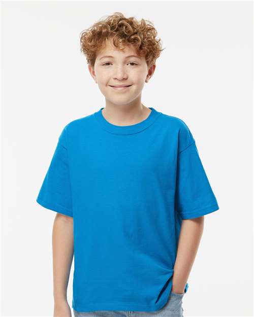 Youth Gold Soft Touch T-Shirt - Turquoise