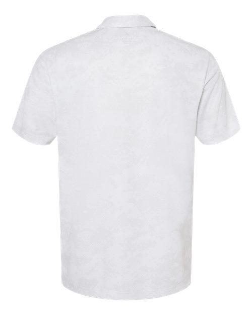 Men's All Over Camo Print Polo - White
