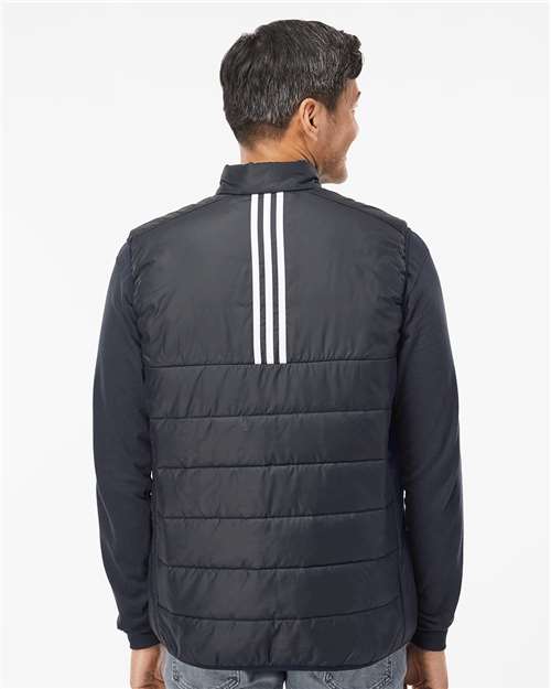 Men's Puffer Full-Zip Vest - Black