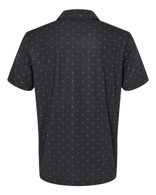 Men's Ultimate365 Pine Tree Polo - Black/ Grey Three