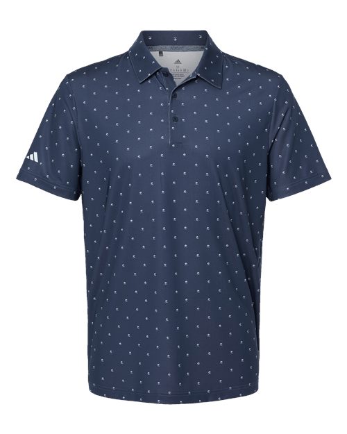 Men's Ultimate365 Pine Tree Polo - Collegiate Navy/ White