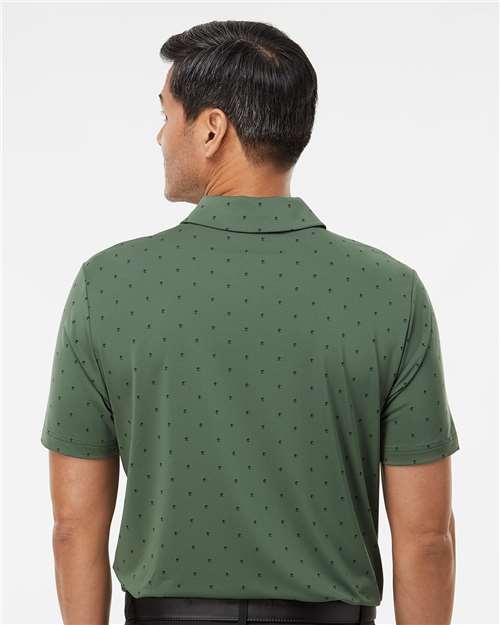 Men's Ultimate365 Pine Tree Polo - Green Oxide/ Black