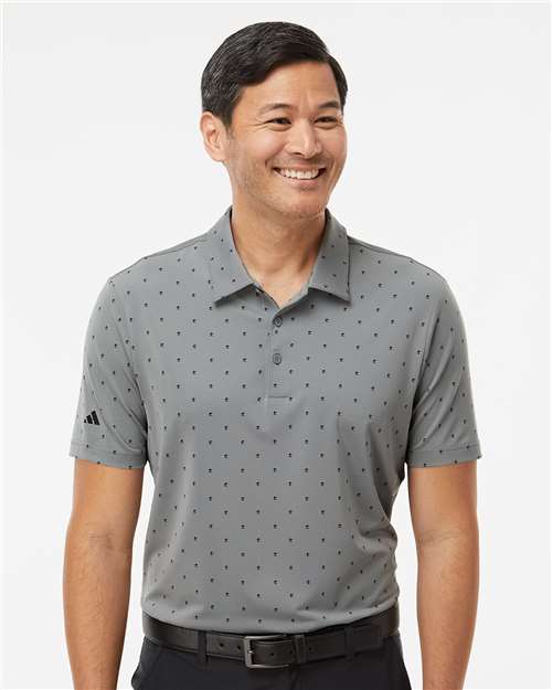 Men's Ultimate365 Pine Tree Polo - Grey Three/ Black