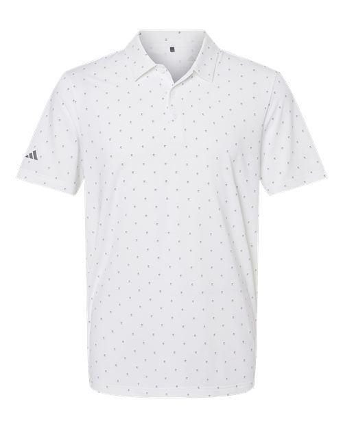 Men's Ultimate365 Pine Tree Polo - White/ Grey Three