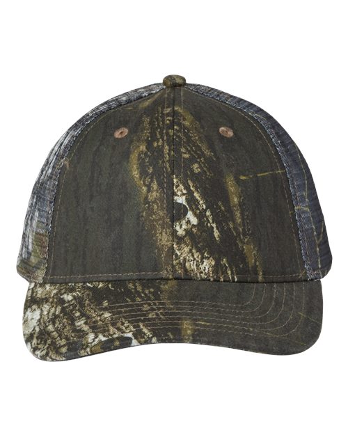 Licensed Camo Mesh Back Cap - Breakup/ Breakup