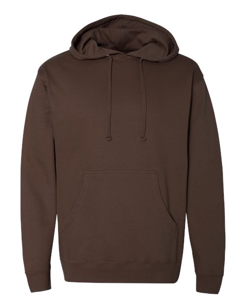 Unisex Midweight Hooded Sweatshirt - Brown