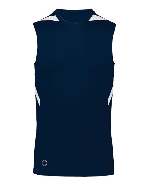 Unisex PR Max Compression Jersey - Navy/ White