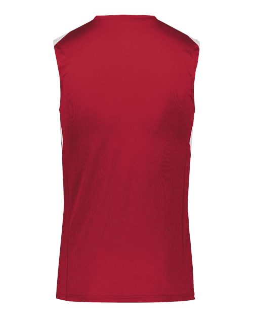 Unisex PR Max Compression Jersey - Scarlet/ White