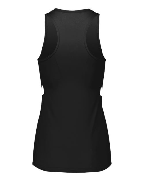 Women's PR Max Compression Racerback Jersey - Black/ White