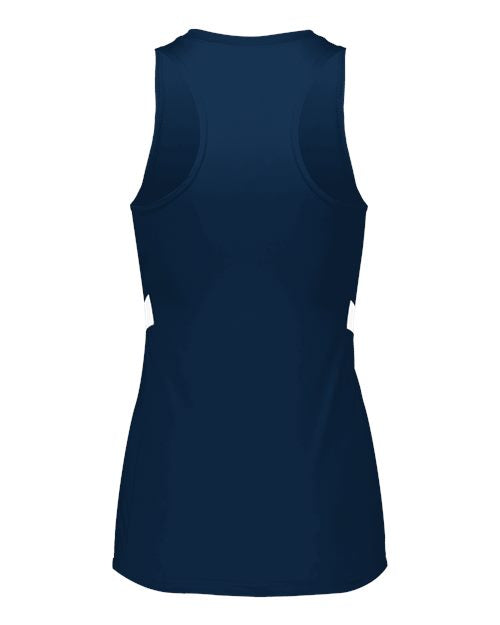 Women's PR Max Compression Racerback Jersey - Navy/ White