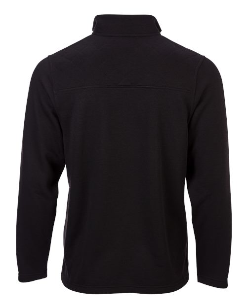Unisex Sullivan Quarter-Zip Pullover - Black