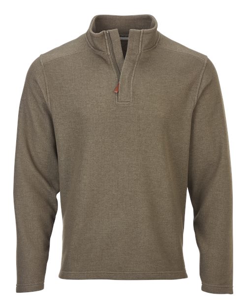 Unisex Sullivan Quarter-Zip Pullover - Green Heather