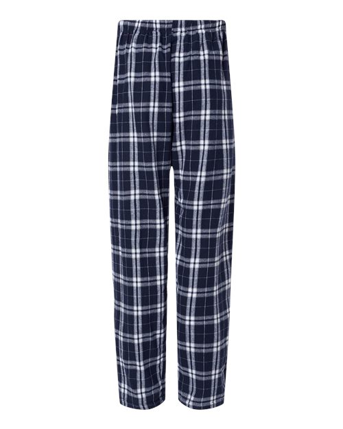 Navy/ Silver Plaid