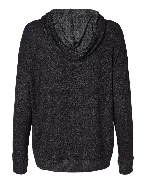 Women's Cuddle Fleece Hooded Sweatshirt - Black Heather