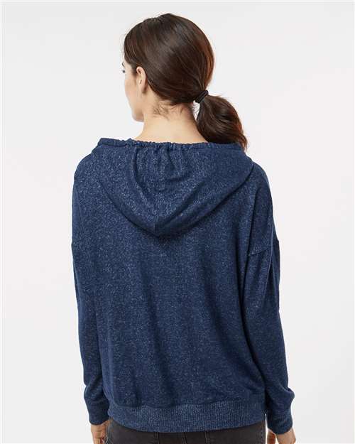 Women's Cuddle Fleece Hooded Sweatshirt - Navy Heather