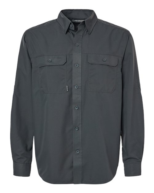 Men's Crossroad Woven Shirt - Charcoal