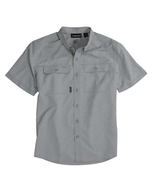 Men's Crossroad Woven Short Sleeve Shirt - Grey