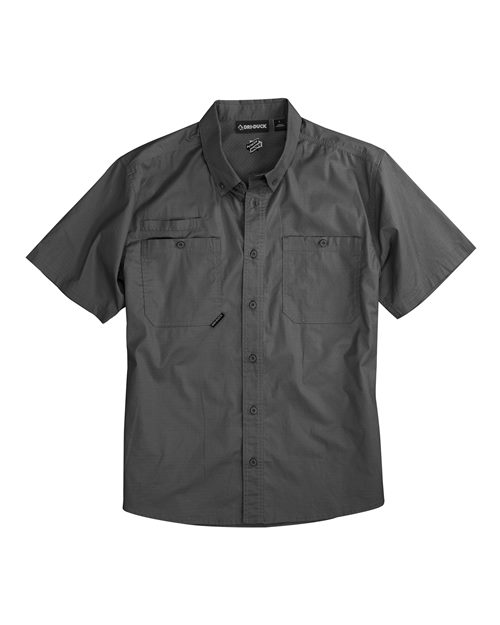 Men's Craftsman Woven Short Sleeve Shirt - Gunmetal