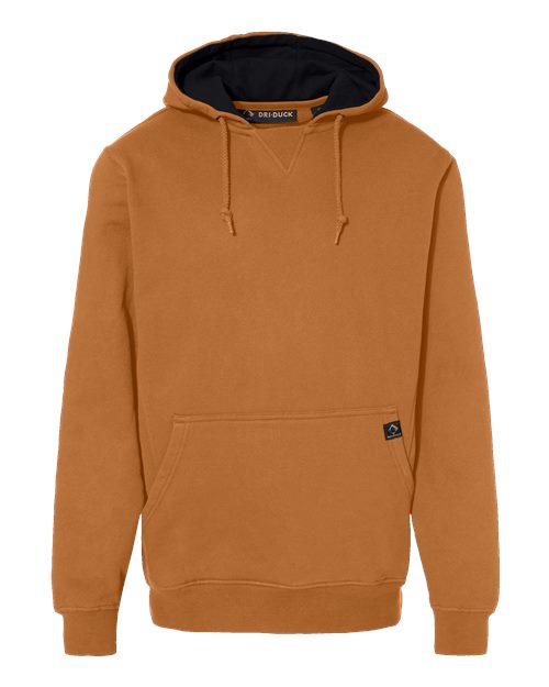 Men's Woodland Fleece Hooded Pullover - Saddle