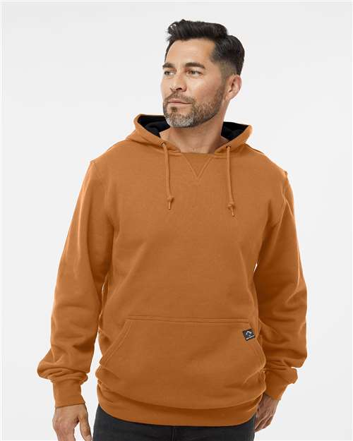 Men's Woodland Fleece Hooded Pullover - Saddle