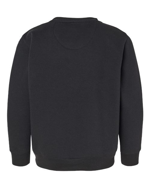 Youth Elevated Fleece Crewneck Sweatshirt - Black