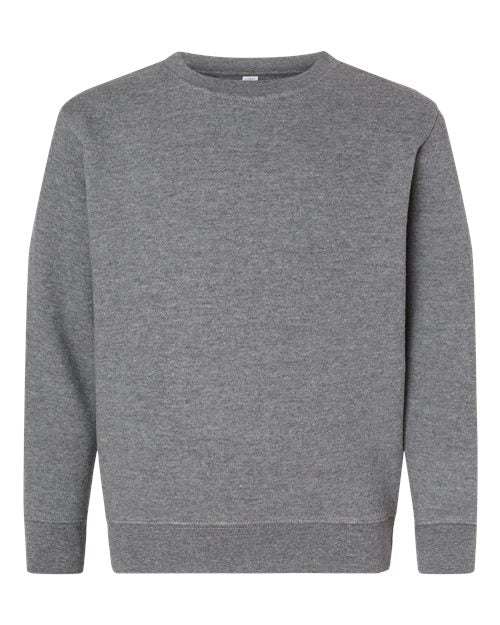 Youth Elevated Fleece Crewneck Sweatshirt - Granite Heather