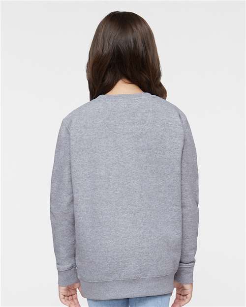 Youth Elevated Fleece Crewneck Sweatshirt - Heather