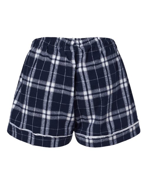 Navy/ Silver Plaid