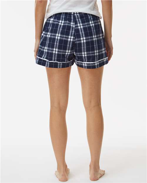Navy/ Silver Plaid