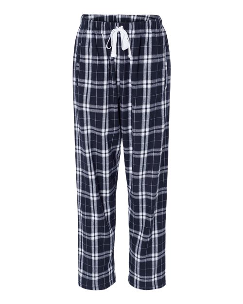 Navy/ Silver Plaid